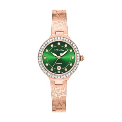 Bonia Elegance BNB10938-2597S Rose Gold Stainless Steel Women Watch